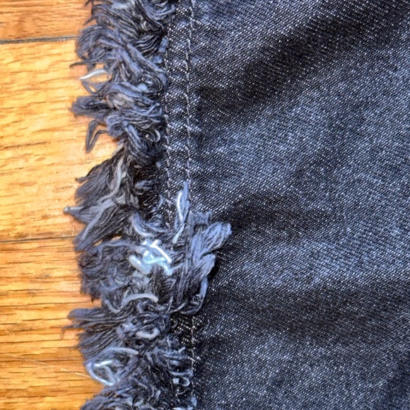 Black denim vest shirt GAP size M - Picture 3 of 8